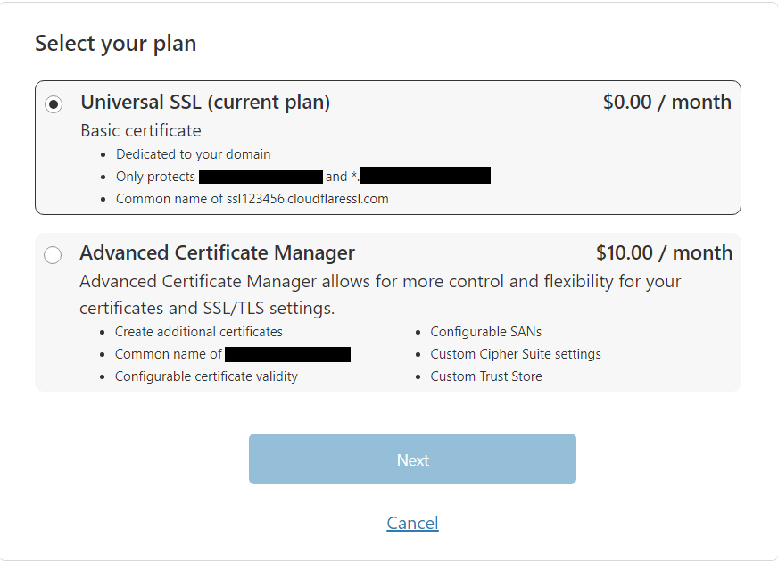 Cloudflare charging $10 for a web master to have control over SSL.