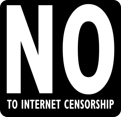 No To Internet Censorship
